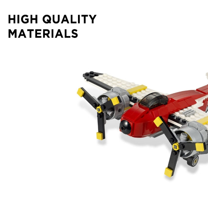 Jisi 3-in-1 Propeller Adventures Building Block Set