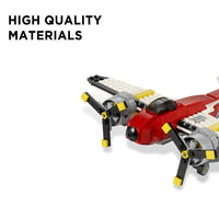 Jisi 3-in-1 Propeller Adventures Building Block Set