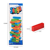 Classic Colorful Jenga | Jenga Toy For Kids