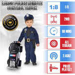 2.4GHz Remote Control Police Themed Rock Crawler With Rechargeable Batteries & Lightning Effects