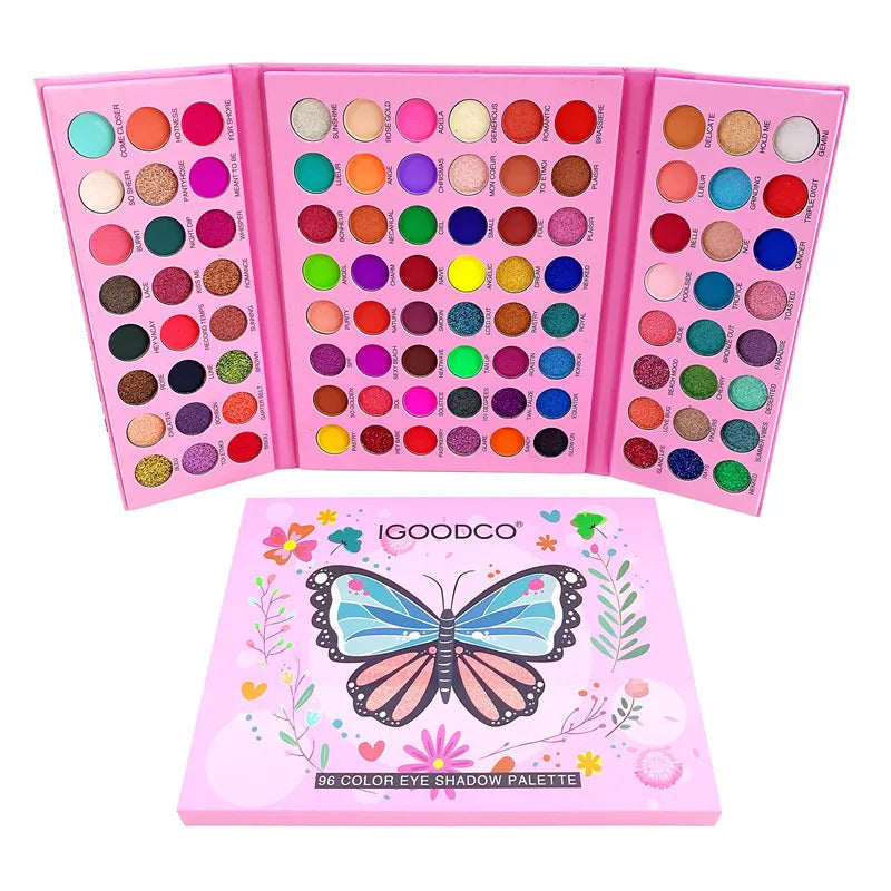 96 Color Eye Shadow Pallete For Girls