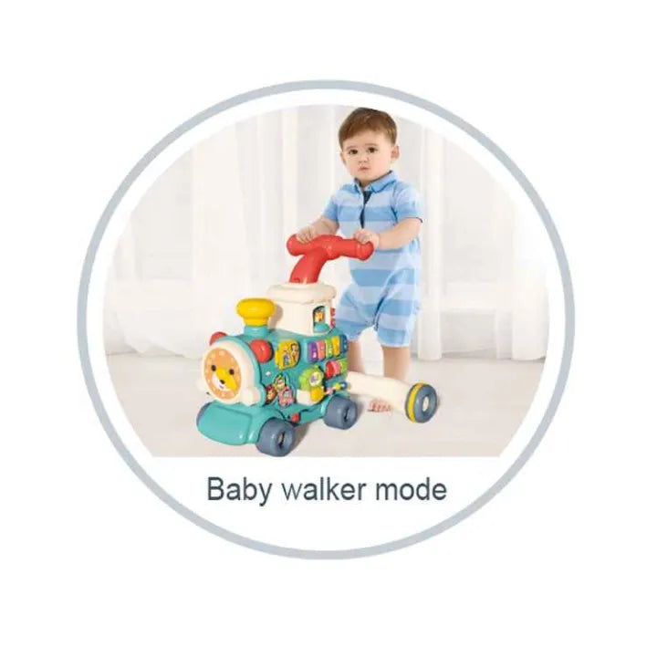 5 in 1 Multifunctional Baby Walker Train Toy For Toddlers | Learning Toy For Kids