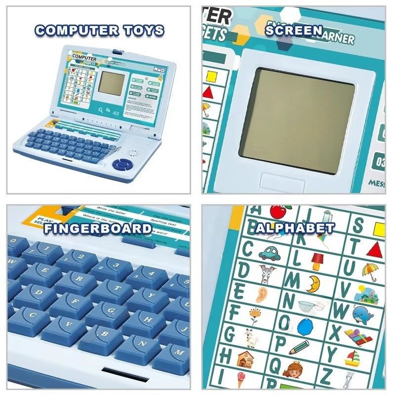 Children Learning Computer Toy Kids Educational Laptop Toy | Interactive Learning Computer & Games ...