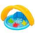 BESTWAY Pool With Roof Backrest And Sorter For Babies 3ft 9in x 2ft 11in x 2ft 6in (3in Depth)