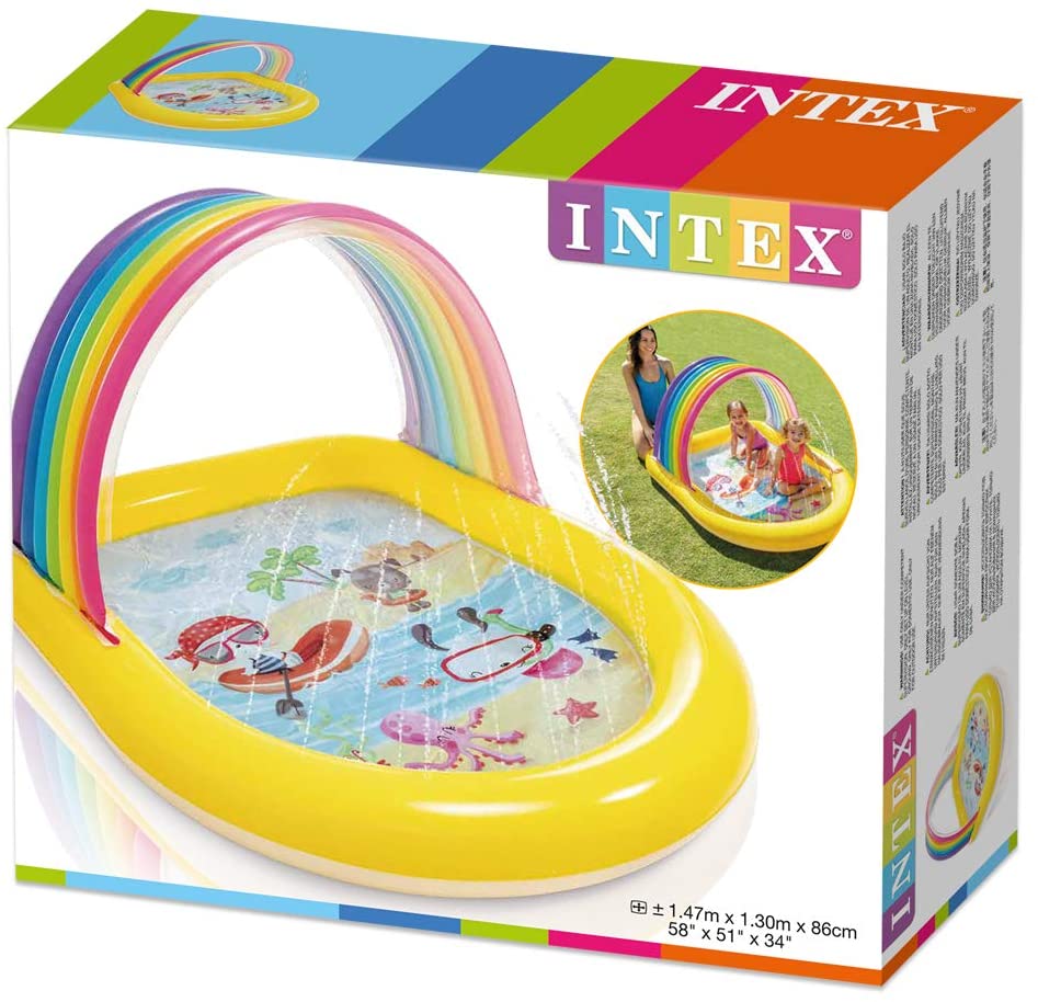 INTEX Rainbow Arch Spray Pool