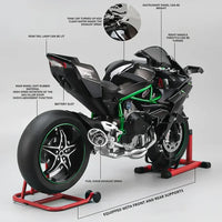 1:6 Diecast Kawasaki Ninja H2R with LED Lights