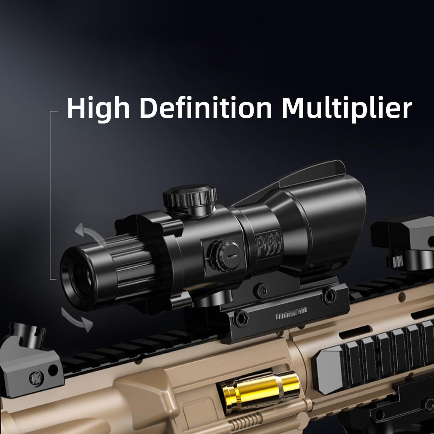 M416 Electric Gel Gun with Scope & Silencer