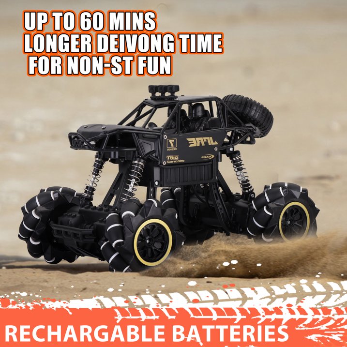 2.4GHz Wrist Remote Control Rock Crawler With 360° Rotation & Rechargeable batteries