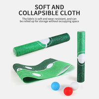 Golf Game Playset with 2M Putting Mat & Balls