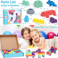 Animal DIY Building Block Set with 26 Soft Blocks