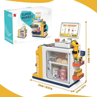 46Pcs DIY Shop Keeper Play Set | Pretend Play Toy  