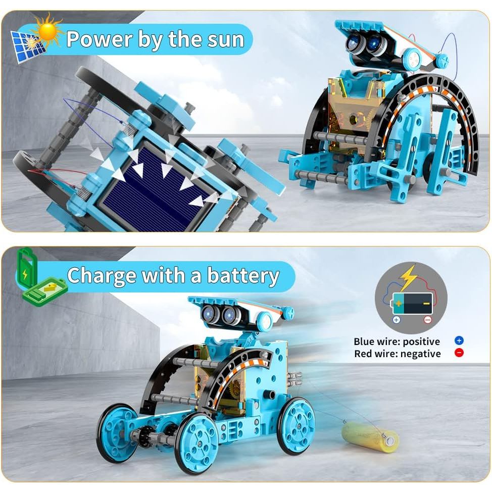 Educational 12-IN-1 Solar Robot Kit 