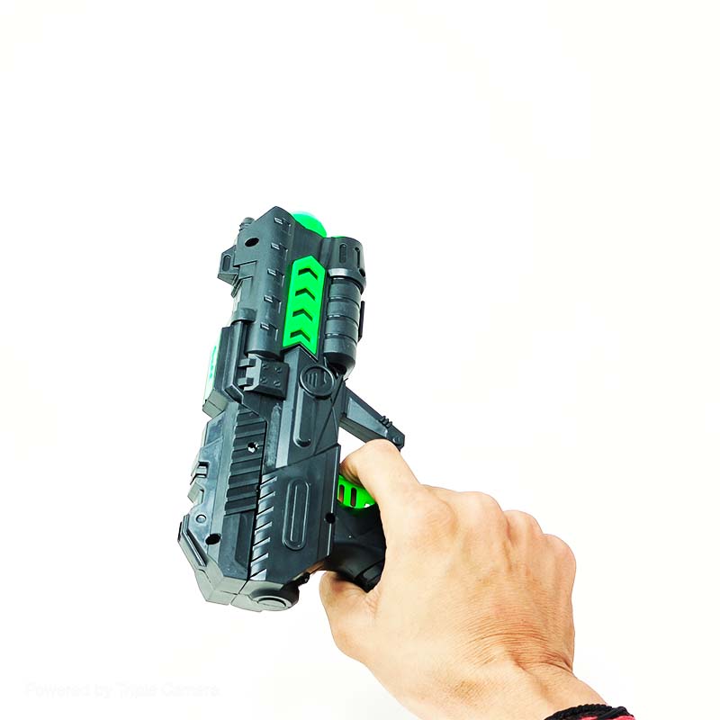 2-in-1 Toy Gun with Foam Darts & Water Bullets