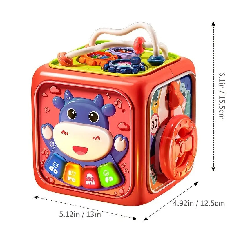 6-in-1 Montessori Multifunctional Activity Cube