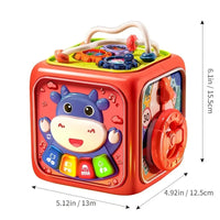 6-in-1 Montessori Multifunctional Activity Cube
