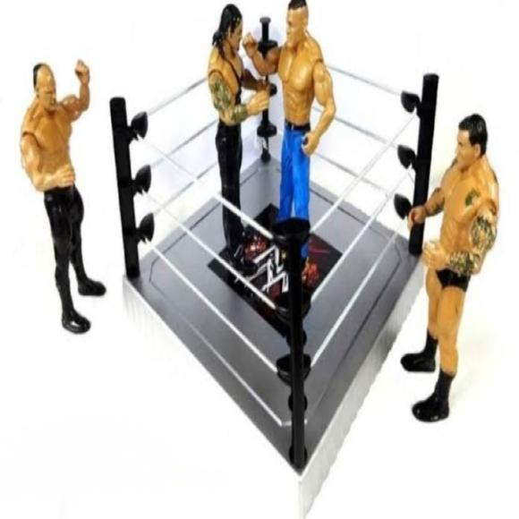 WWE Flex Force Wrestling Set with 4 Figures & Ring