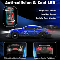 2.4GHz RC Drift Racing Car with Rechargeable Battery & LED