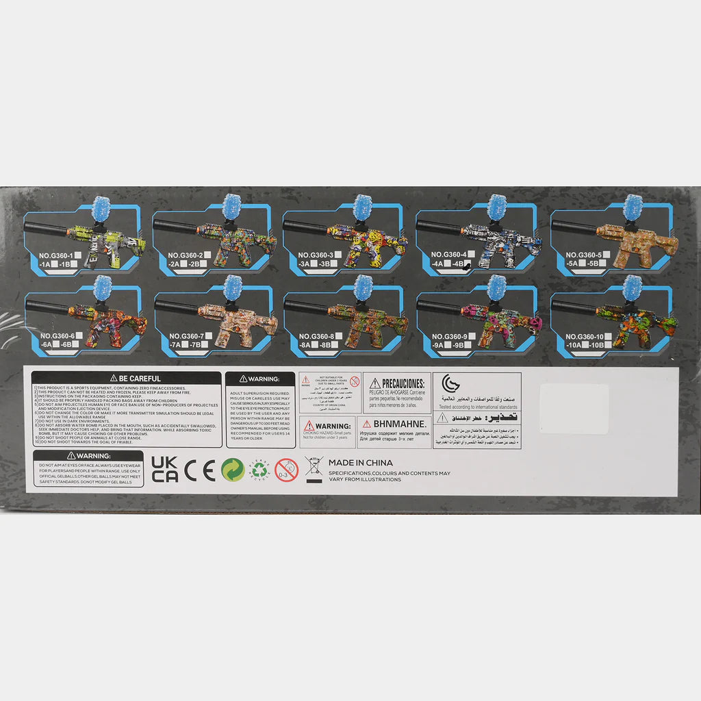 G190-1C Electric Gel Blaster with Graffiti Design