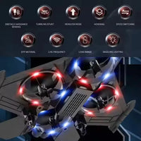 Remote Control Aircraft Drone Jet With Lightning Effect & Rechargeable Batteries
