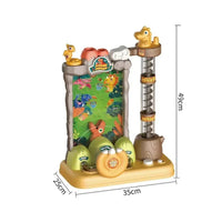 Electric Dino Ball Catcher Toy with 30 Balls & Lights