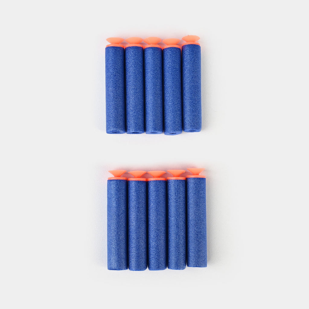 Soft Bullet Gun | Foam Dart Pistol With 10 Bullets