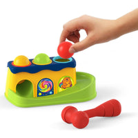 Huanger Knock Ball Slide Toy with Hammer