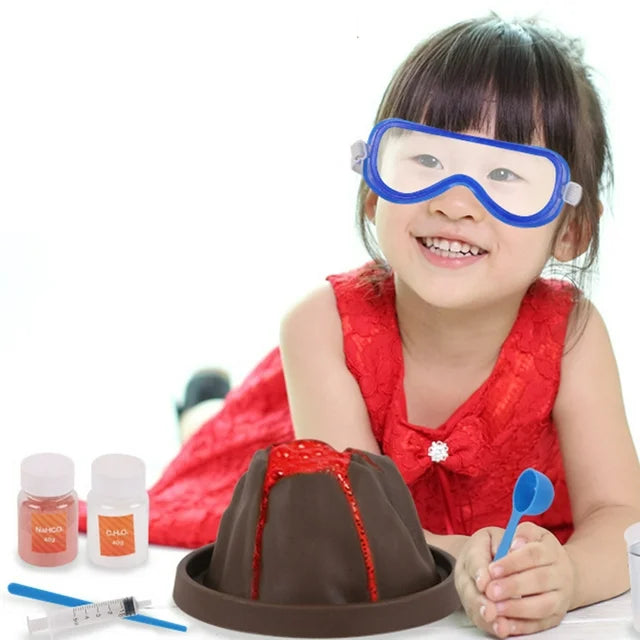 Volcano DIY Experimental Device Eruption | DIY Toy For Kids