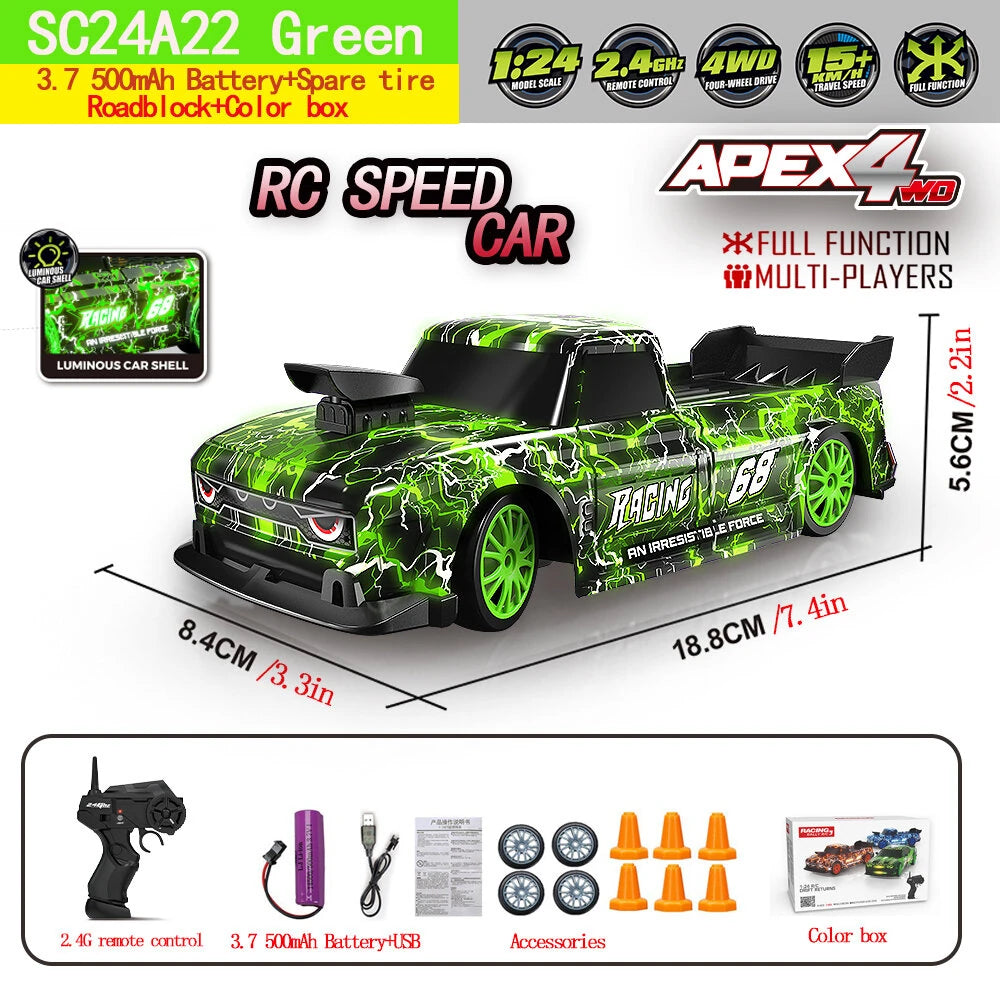 RC Drift Car | 4WD Remote Control Mustang | Racing Drift Car