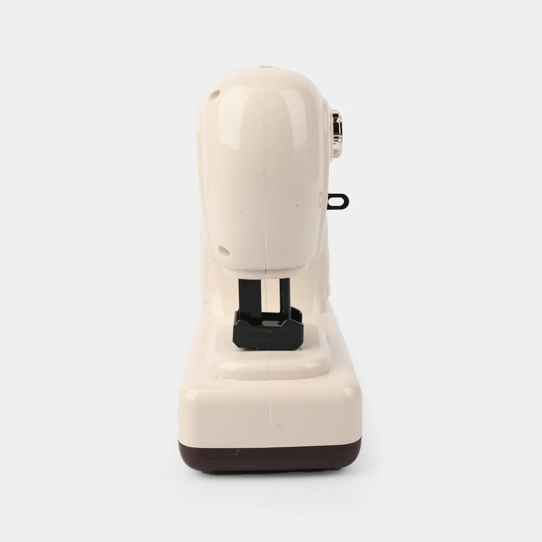 Mini Electric Sewing Machine Toy Set | Pretend Play Sewing Machine for Kids 3+