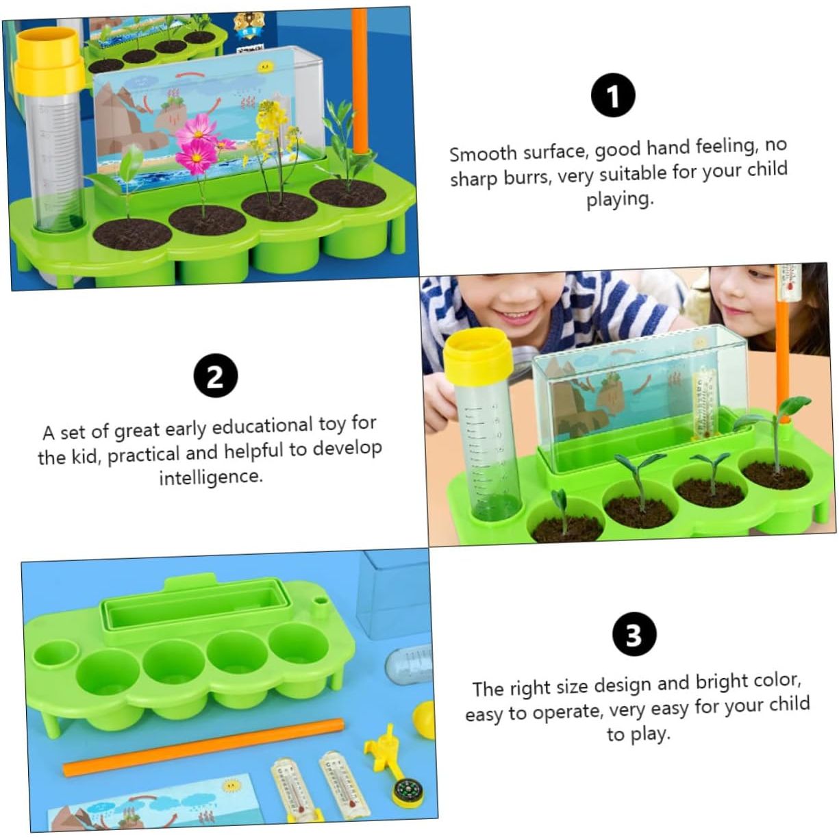 Stem Weather Station Kit | Science Experiment Kit For Kids | Plant Growth & Climate Observation