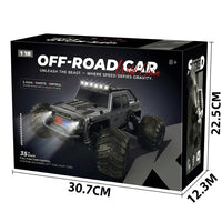 WILD DRIVE RC Rock Climber Monster Truck Rechargeable
