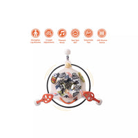 Baby Activity Jumper with Music & Toys | Adjustable Height Activity Bouncer with Fun Toys for 4–12 Month Babies