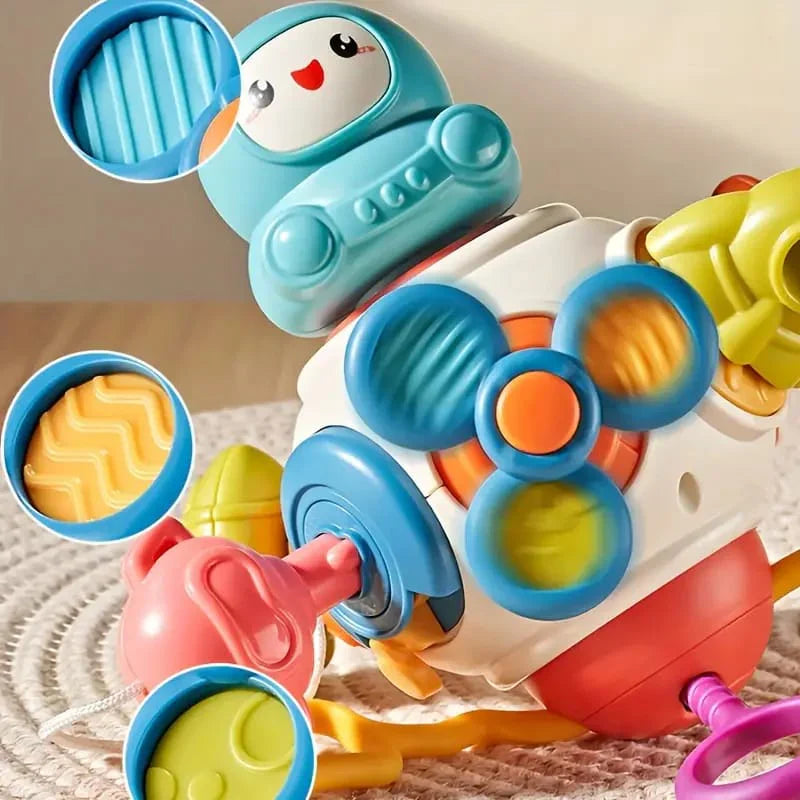 8-in-1 Space Busy Cube Toy with Interactive Activities