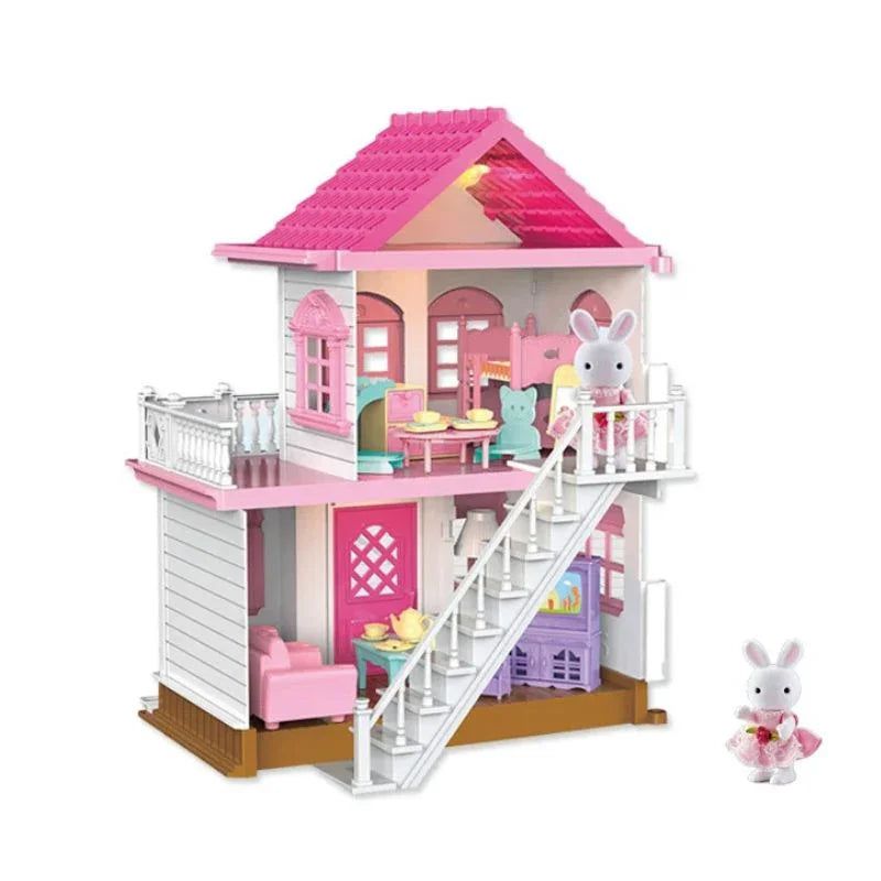 Luxury Villa Doll House | Sender Family DIY Playset