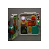 Montessori Busy Board Suitcase With Bear | Sensory 18in1 Interactive Book For Kids