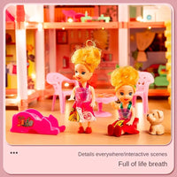 Princess House | 4 Storey Doll House Castle With Led Lights