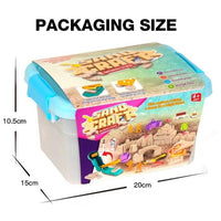 Sand Craft DIY Construction Set with Kinetic Sand