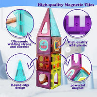 32-Piece Magnetic DIY Building Blocks Set 2-in-1