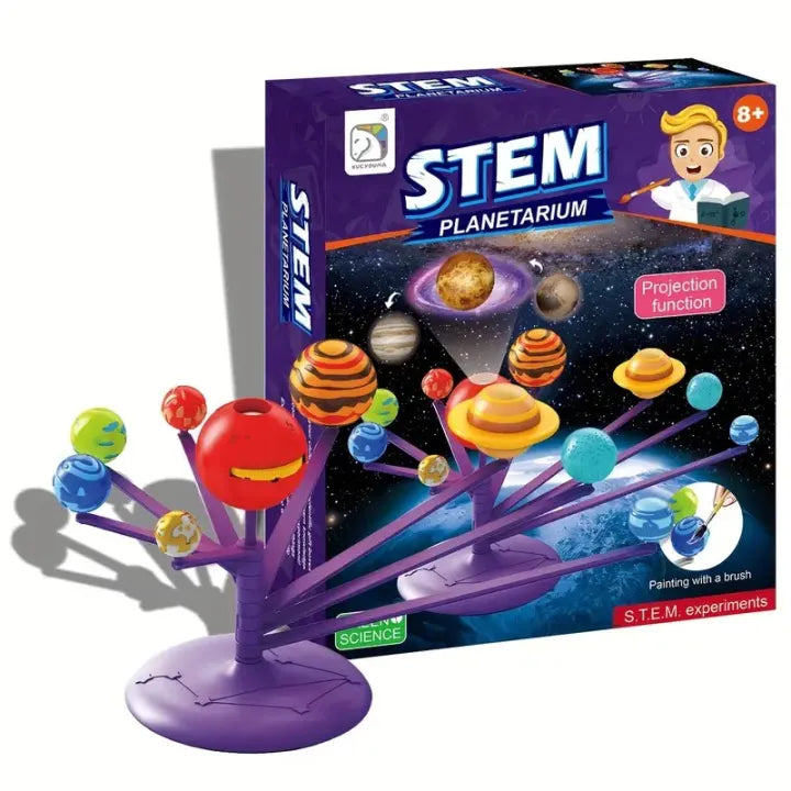STEM Planetarium Projector Model With 8 Planets Kit | Educational & Learning Toy