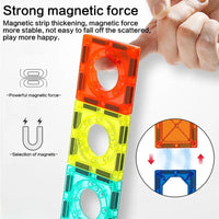 3D Colourful Magnetic Ferris Wheel Pipline | 71 Pcs Building Blocks