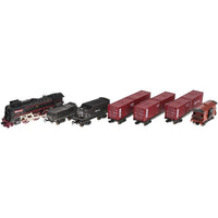 DIY Alloy RC Train Playset with Vintage Railway Track Set