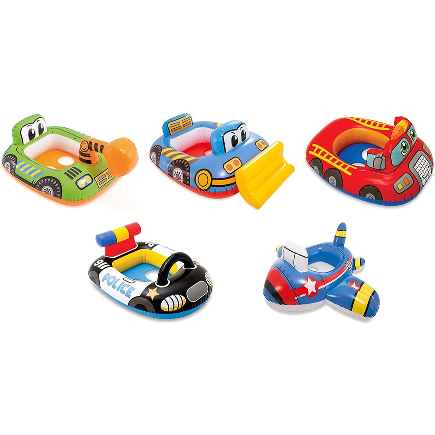 Intex Kiddie Car Floating Swim Ring For Toddlers