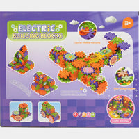 Electric Building Blocks DIY Kit with Gears & Drill