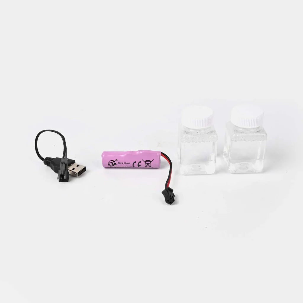 Electric Bubble Gun with Rechargeable Battery
