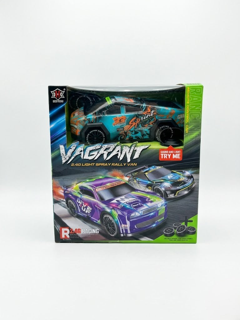 Vagrant 2.4G RC Rally Van with LED & Steam Spray