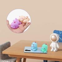 6  Pcs - Soft Rubber Baby Bath Toys Set - Whistle Water Toy For Kids Boys and Girls
