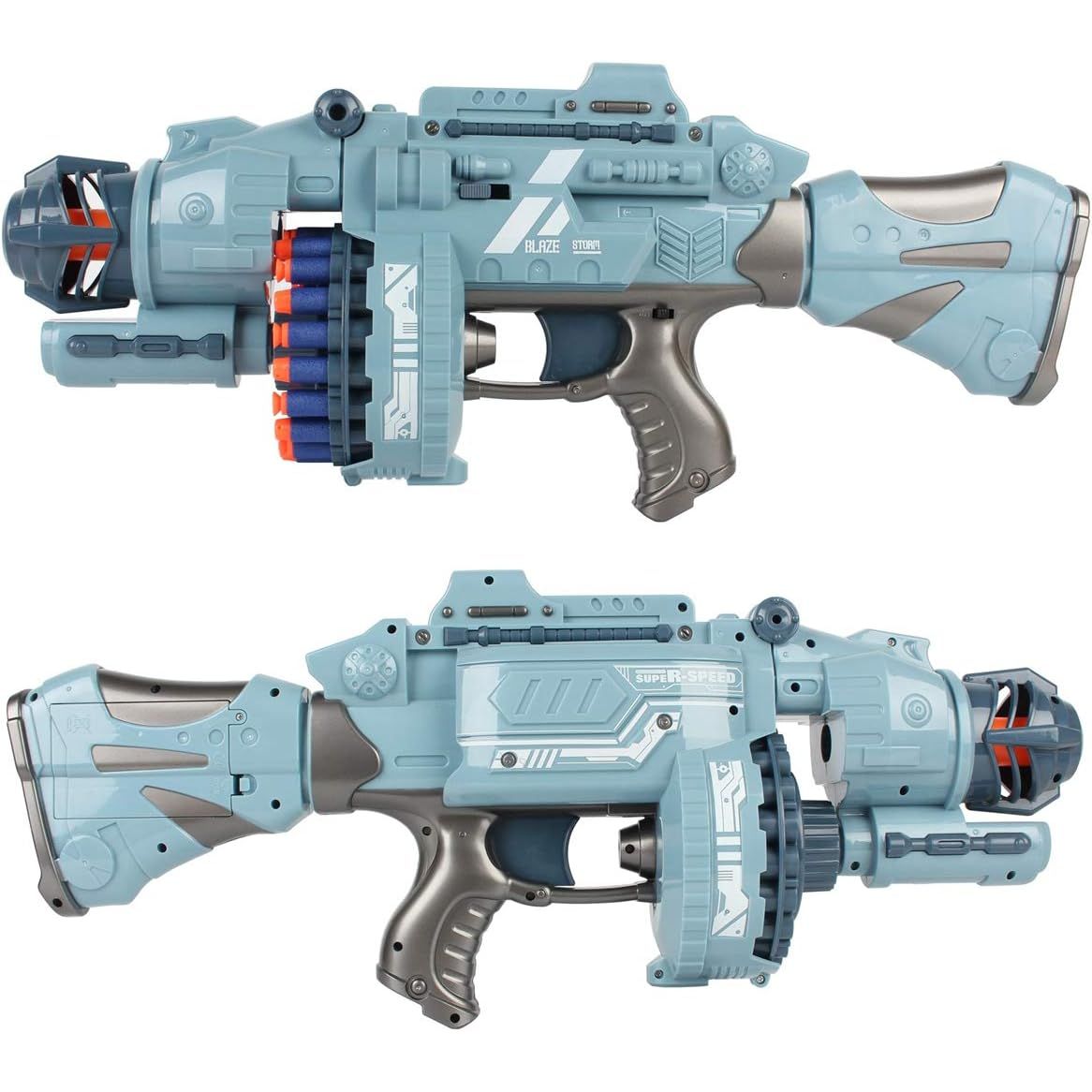 Blaze Storm Soft Bullet Gun | Battery Operated Toy Gun