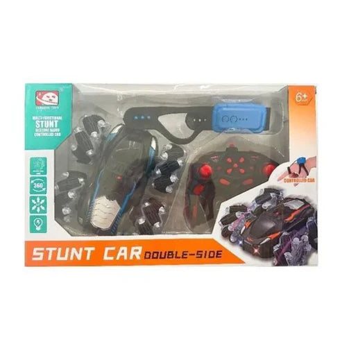 Hand Gesture Remote Control Stunt Car With Lightning Effect & Rechargeable Batteries