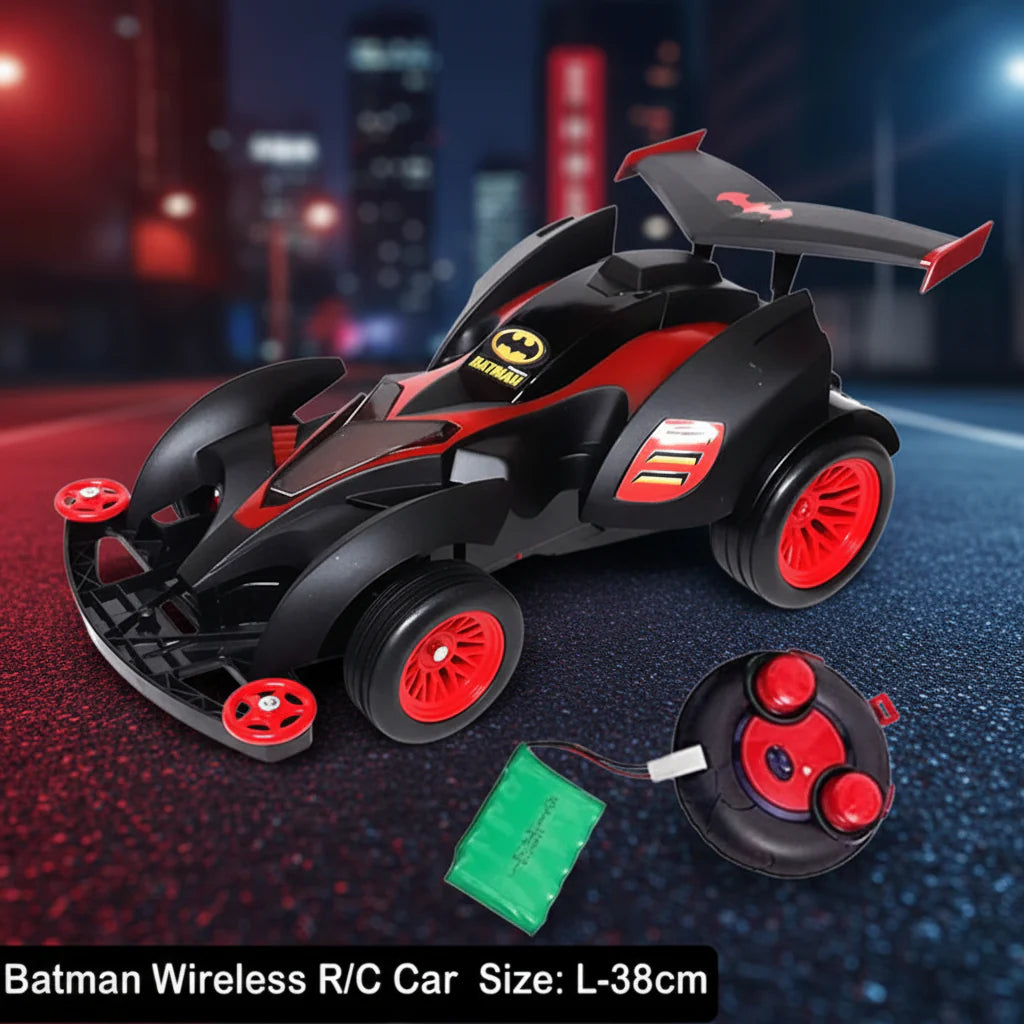 Batman High-Speed RC Car with LED Lights
