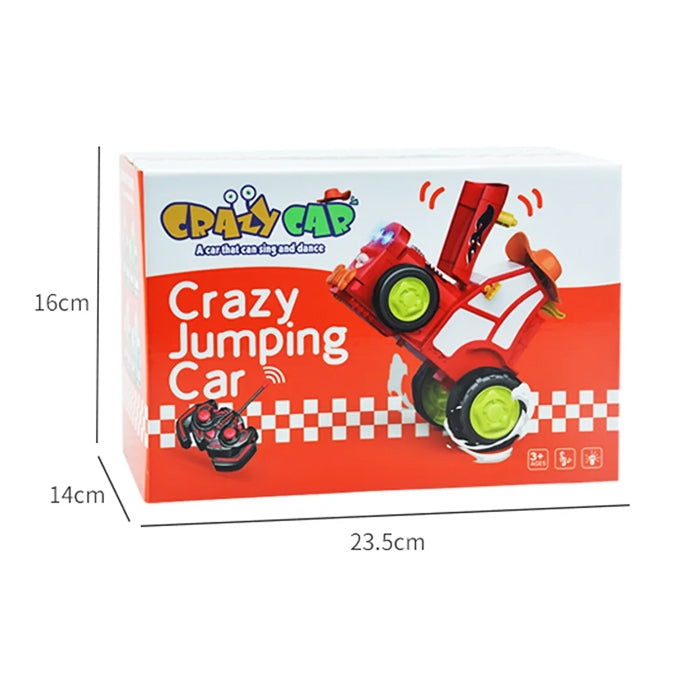 Remote Control Jumping Stunt Car With Sound Effect & Rechargeable Batteries